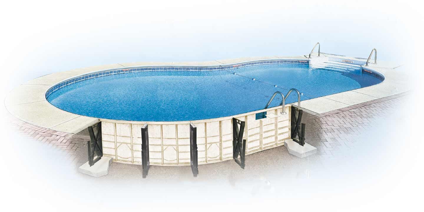 Latham Polymer Wall Pools - Azure Pools & Spas